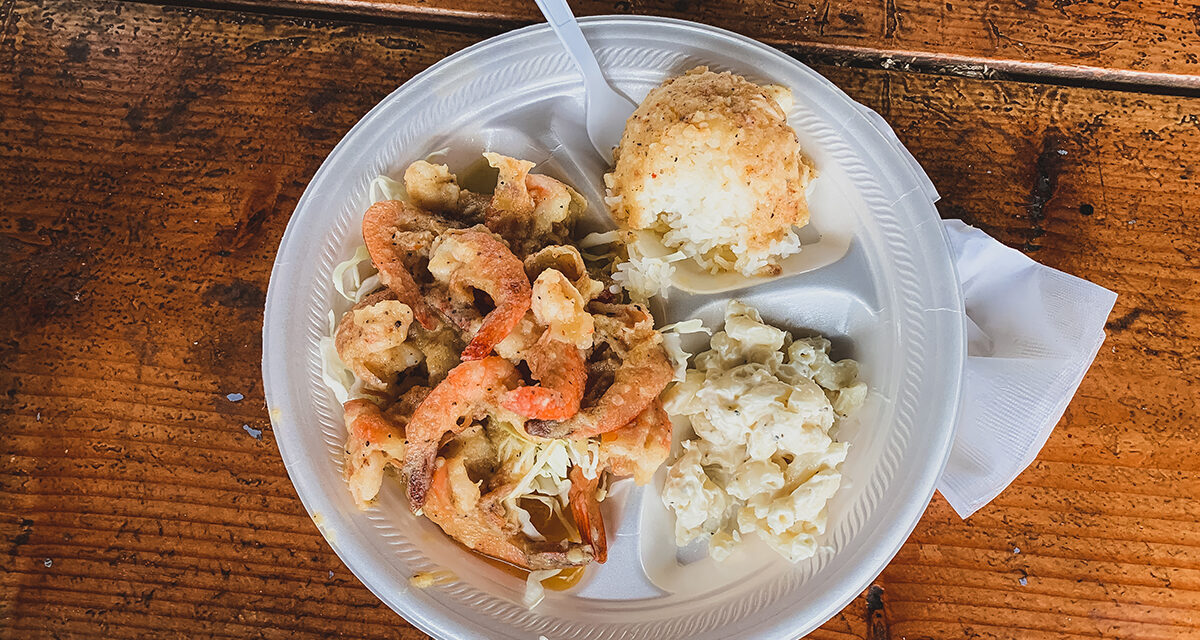 Famous Kahuku Shrimp Truck and Aloha Espresso on Oahu’s North Shore