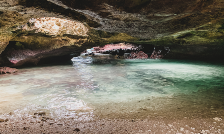 Makua Beach & Mermaid Caves at Nanakuli Beach Park on Oahu