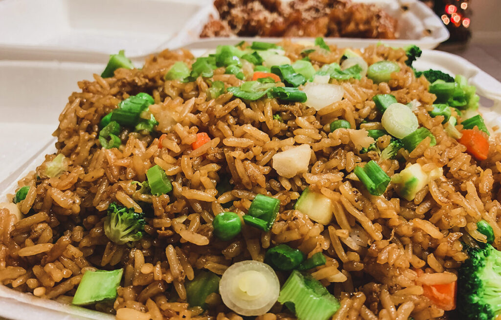 Happy Takeout Fried Rice