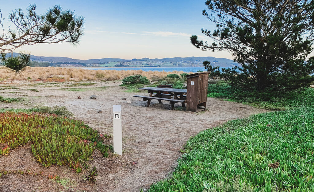 Miwok Campground - Site R (View of Ocean and Beach)
