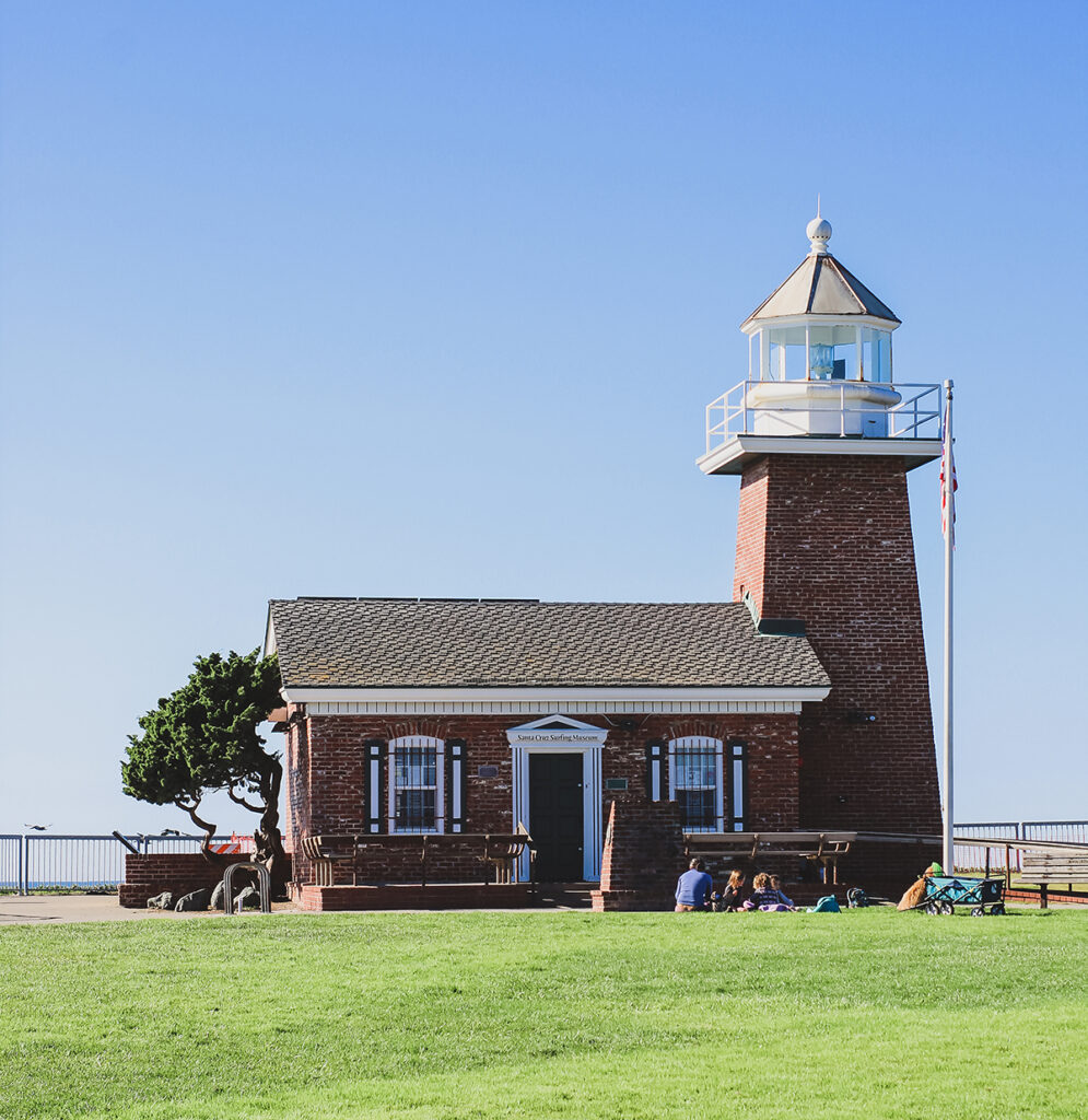 Santa Cruz Surf Museum at Lighthouse Field State Beach