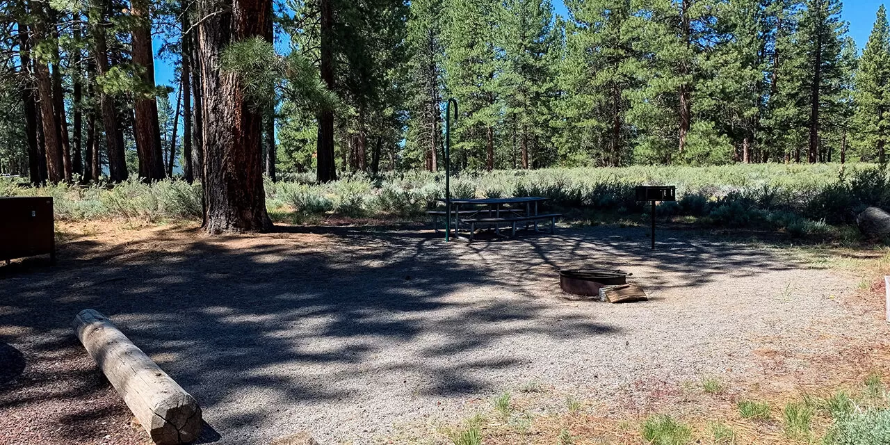 Alpine Meadow Campground in Truckee (Martis Creek Lake)