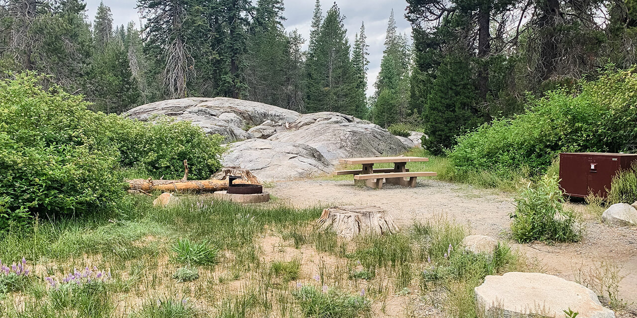 Hampshire Rocks Campground on the South Yuba River