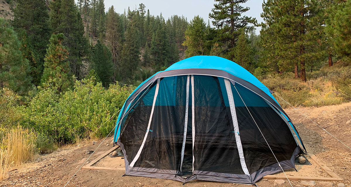 Boyington Mill Campground on the Little Truckee River