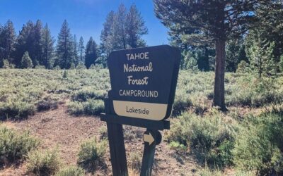 Lakeside Campground at Prosser Creek Reservoir in Truckee