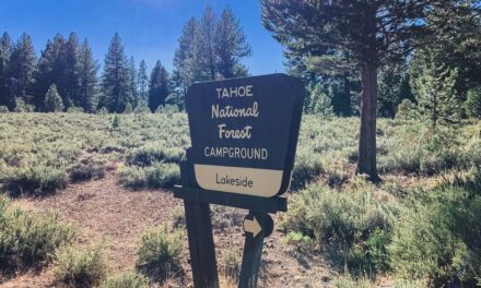 Lakeside Campground at Prosser Creek Reservoir in Truckee