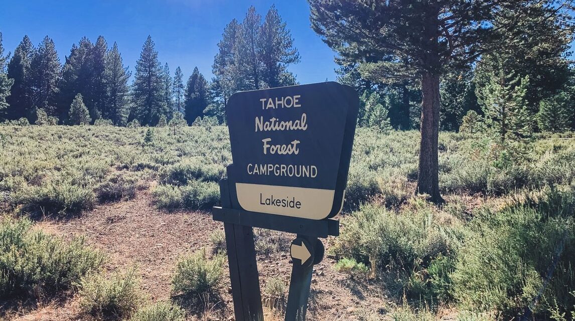 Lakeside Campground at Prosser Creek Reservoir in Truckee