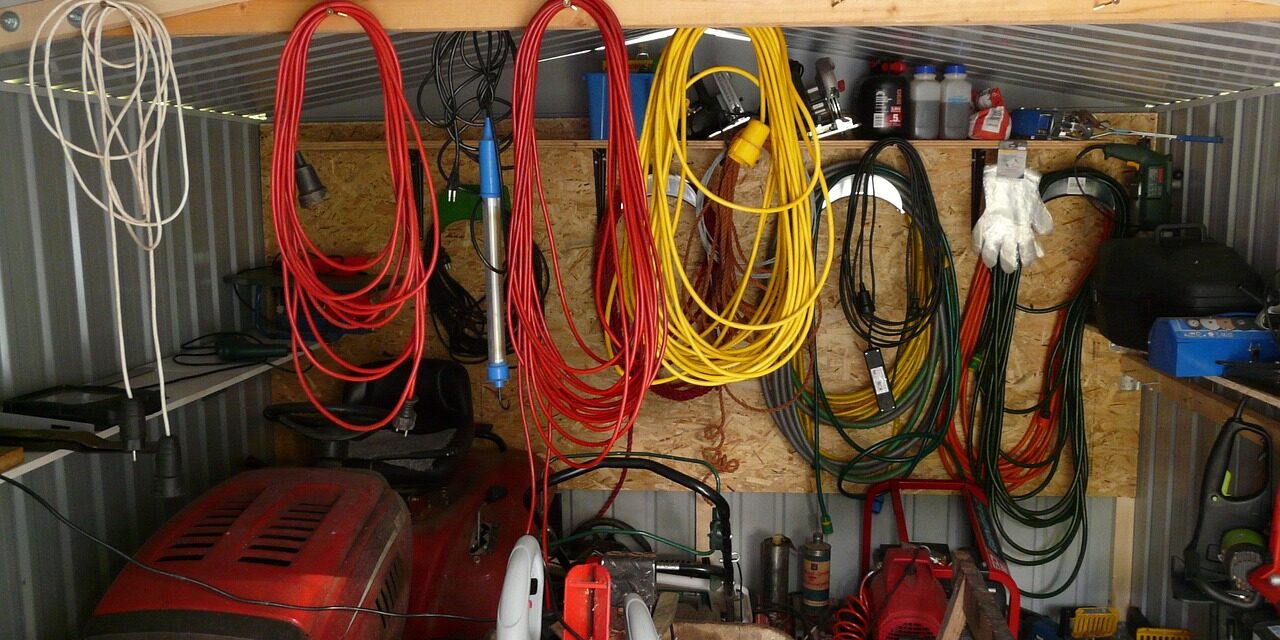 Conquering the Clutter: How I Organized My 12″ x 8″ Tool Shed