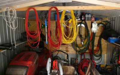 Conquering the Clutter: How I Organized My 12″ x 8″ Tool Shed