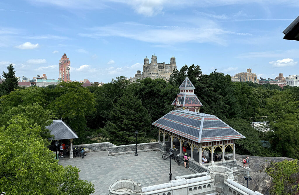 Climbing Belvedere Castle