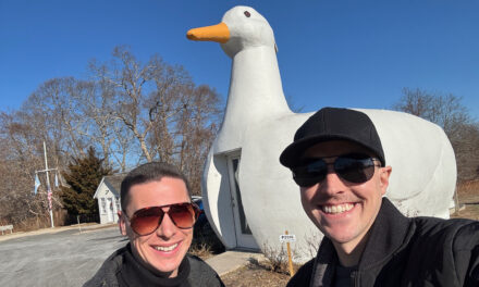 The Big Duck on Long Island in Flanders, New York