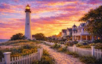 The Cape May Lighthouse and the Temperance Roots of Cape May, New Jersey