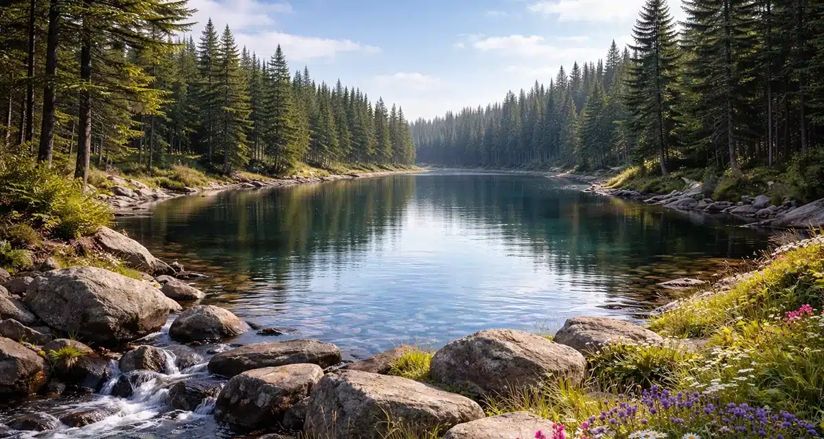 Lake Tear of the Clouds: Where the Hudson River Begins