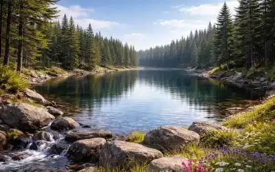 Lake Tear of the Clouds: Where the Hudson River Begins
