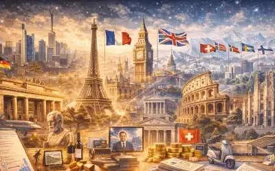 How Modern European Countries Project Power, Influence, and Cultural Authority