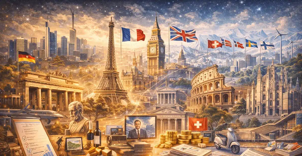 How Modern European Countries Project Power, Influence, and Cultural Authority