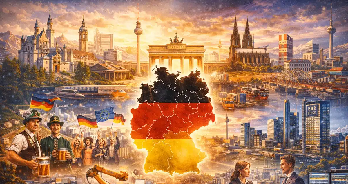 The Regions of Germany: History, Power Centers, and Cultural Logic