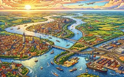 The Regions of the Netherlands: Trade Power, Urban Networks, and Cultural Influence