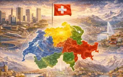 The Regions of Switzerland: Power, Identity, and Federal Balance