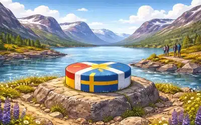 Three Country Cairn of Norway, Sweden & Finland: The Border Marker of Three Realms (Kolmen Valtakunnan Rajapyykki)